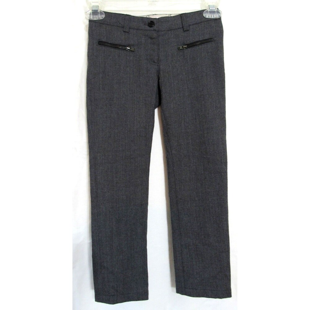 Bonpoint Barney's New York Gray Virgin Wool Adj Waist Boys Pants Size 6 NWT